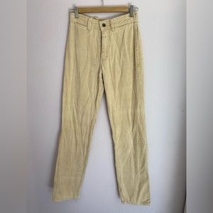 vintage beige corduroy pants